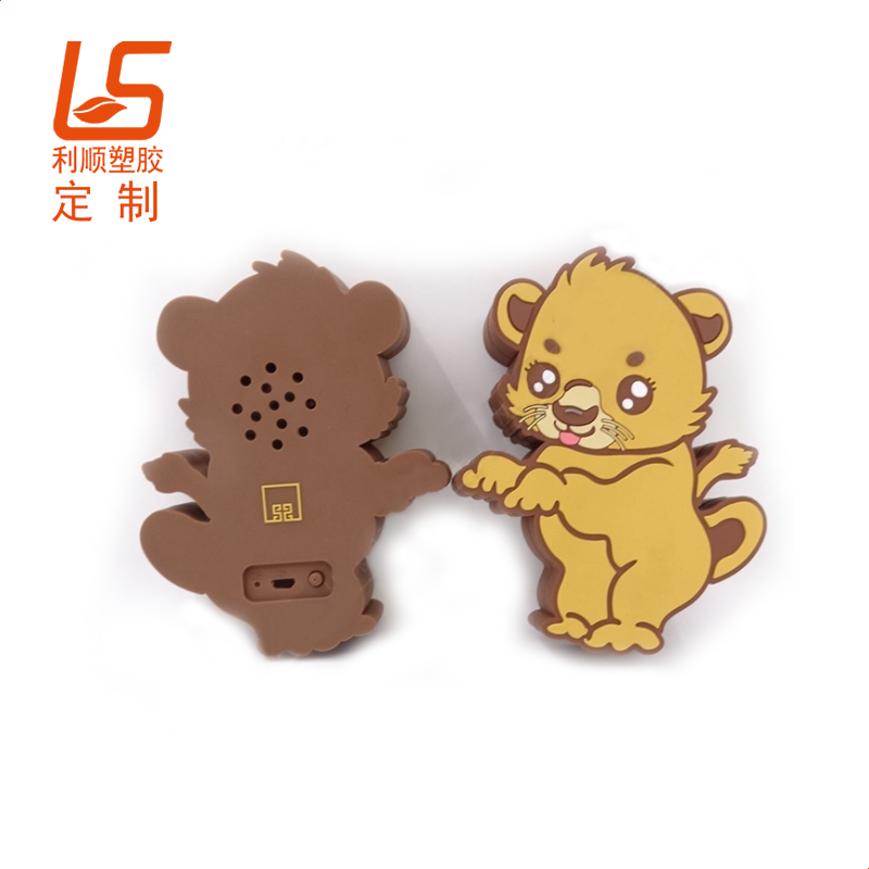 定制硅膠發(fā)聲鑰匙扣 可播放音樂立體公仔發(fā)聲鑰匙扣 (2)