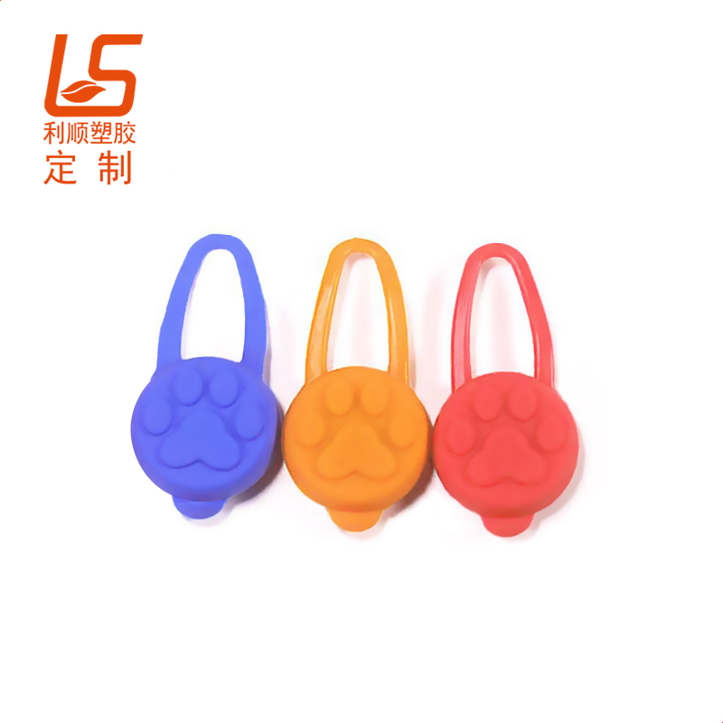 硅膠寵物安全警示LED燈吊墜寵物L(fēng)ED發(fā)光吊墜 (12)