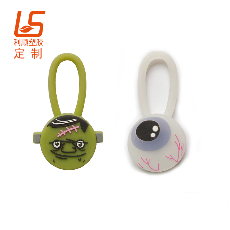 硅膠寵物項圈吊墜 夜間安全警示LED燈吊墜寵物L(fēng)ED發(fā)光吊墜 (3)